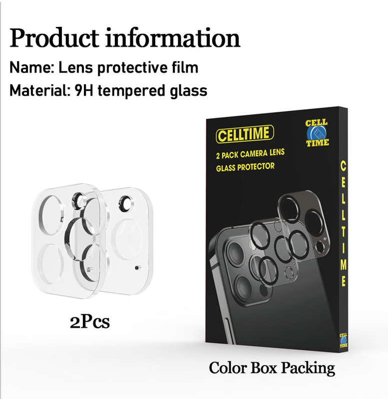 Galaxy A34 Camera Lens Tempered Glass Protector - 2 Pack
