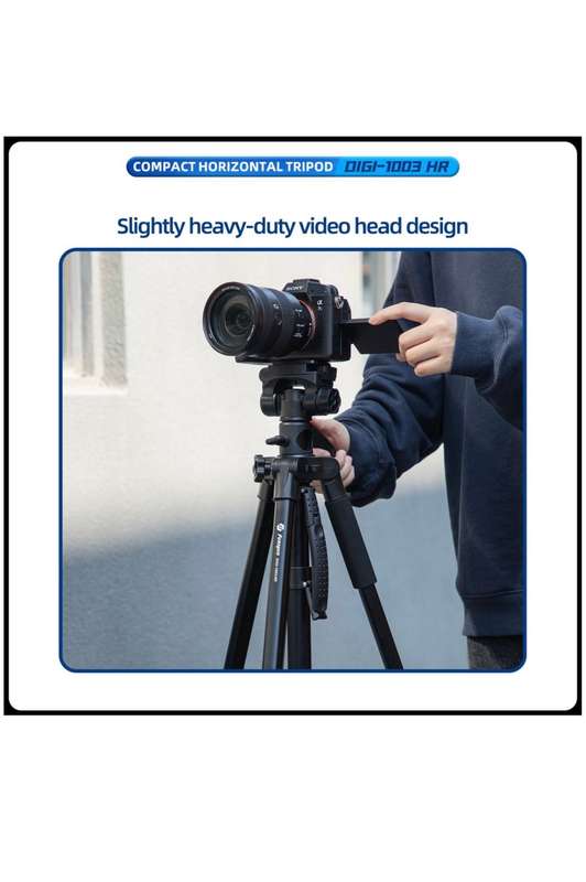 Fotopro Compact Versatile Horizontal Tripod / Monopod Stand - DIGI-1003 HR