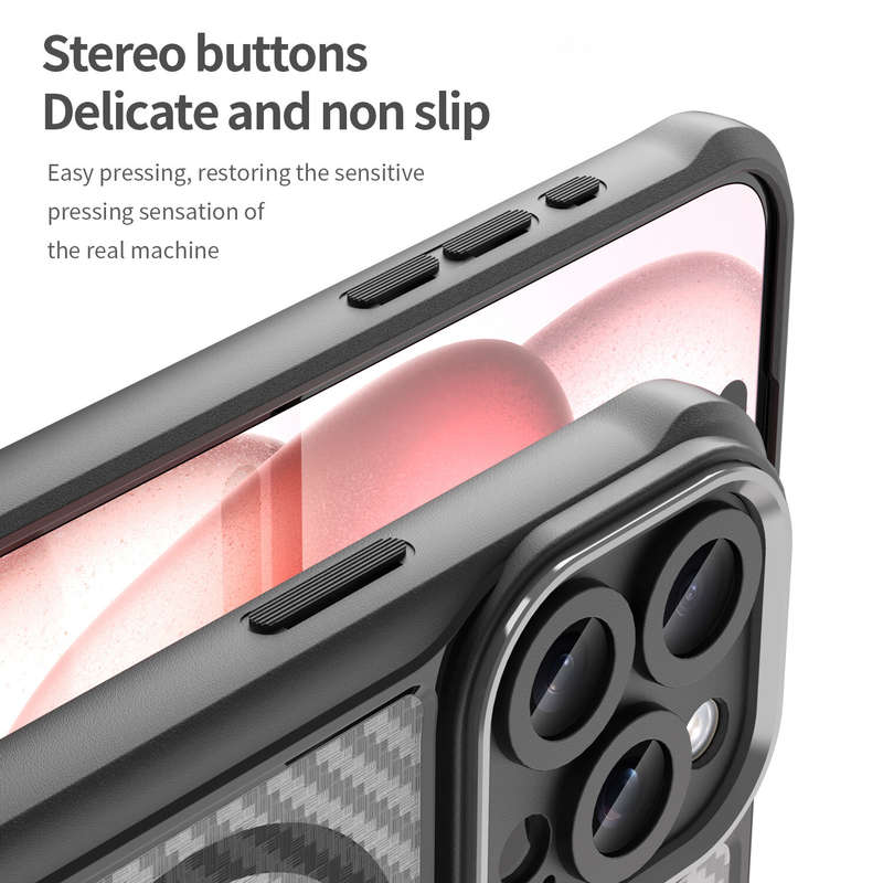 CarboArmor MagSafe Cover For iPhone 15 /15 Plus /15 Pro /15 Pro Max