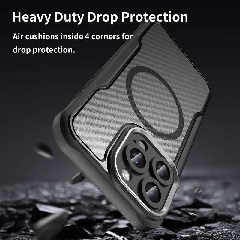 CarboArmor MagSafe Cover For iPhone 15 /15 Plus /15 Pro /15 Pro Max