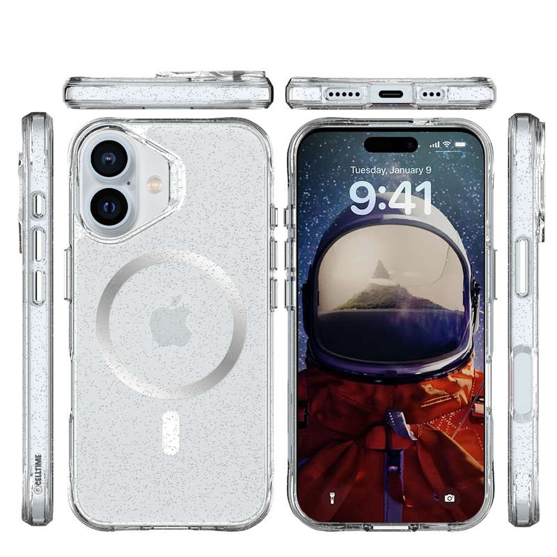 Pure Glitter MagSafe Cover for iPhone 16 / 16 Plus