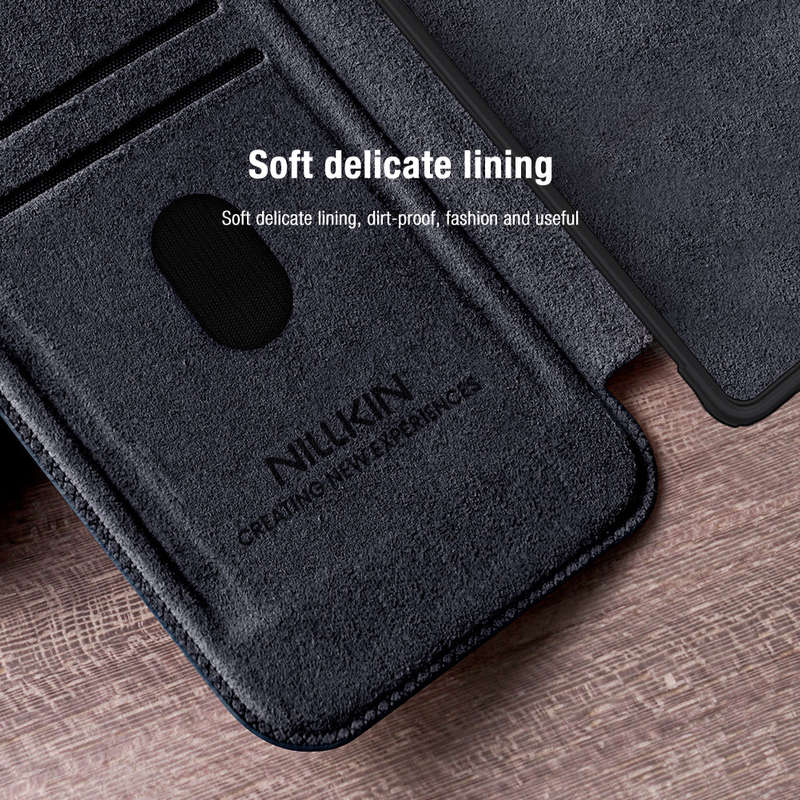 Nillkin Samsung Galaxy S25 Ultra Qin Pro Leather Cover Shockproof Case