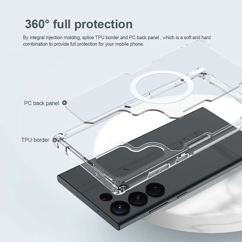 Nillkin Nature TPU Pro Magsafe Clear Case for Samsung Galaxy S23 Ultra