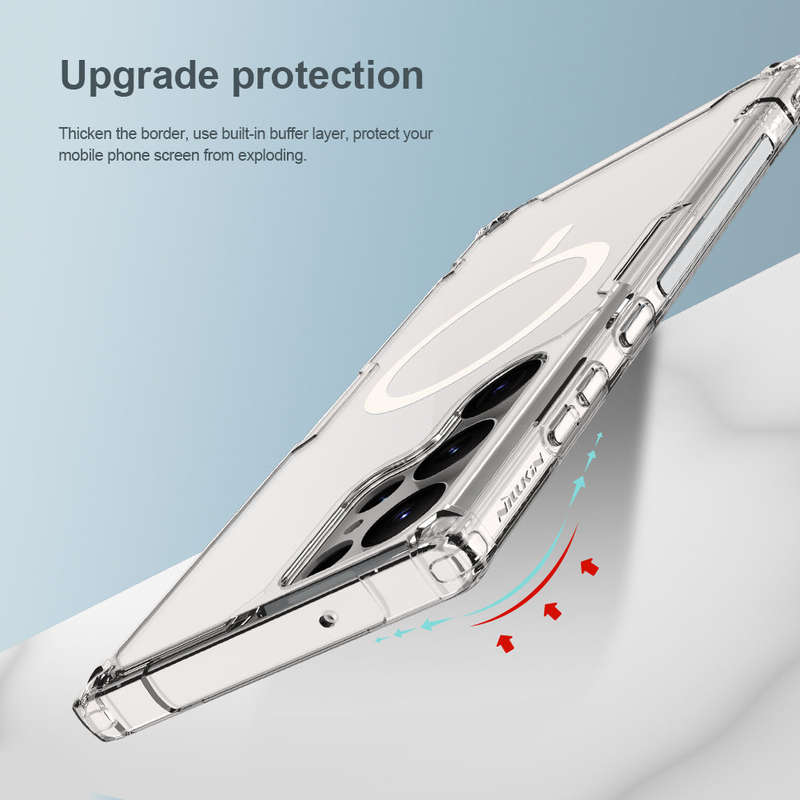 Nillkin Nature TPU Pro Magsafe Clear Case for Samsung Galaxy S23 Ultra