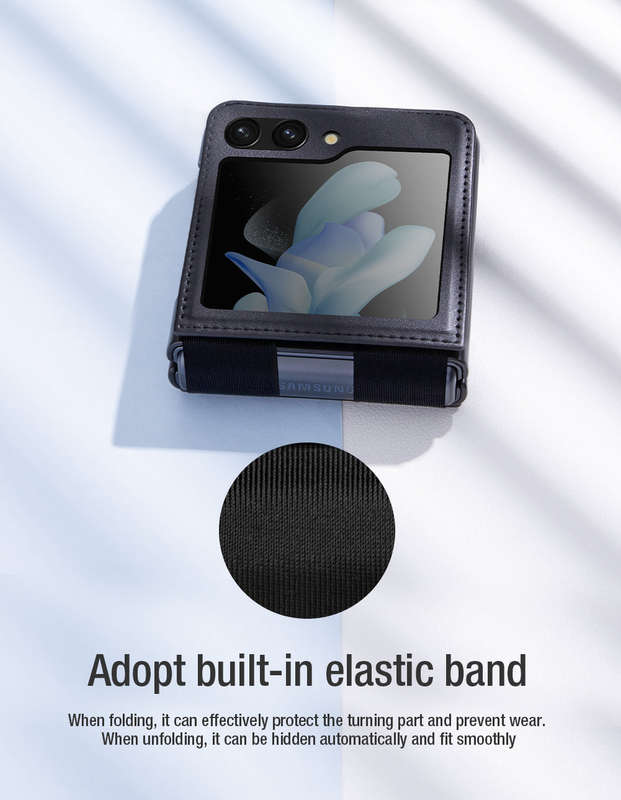 Nillkin Qin Leather Case for Samsung Galaxy Z Flip 5 5G