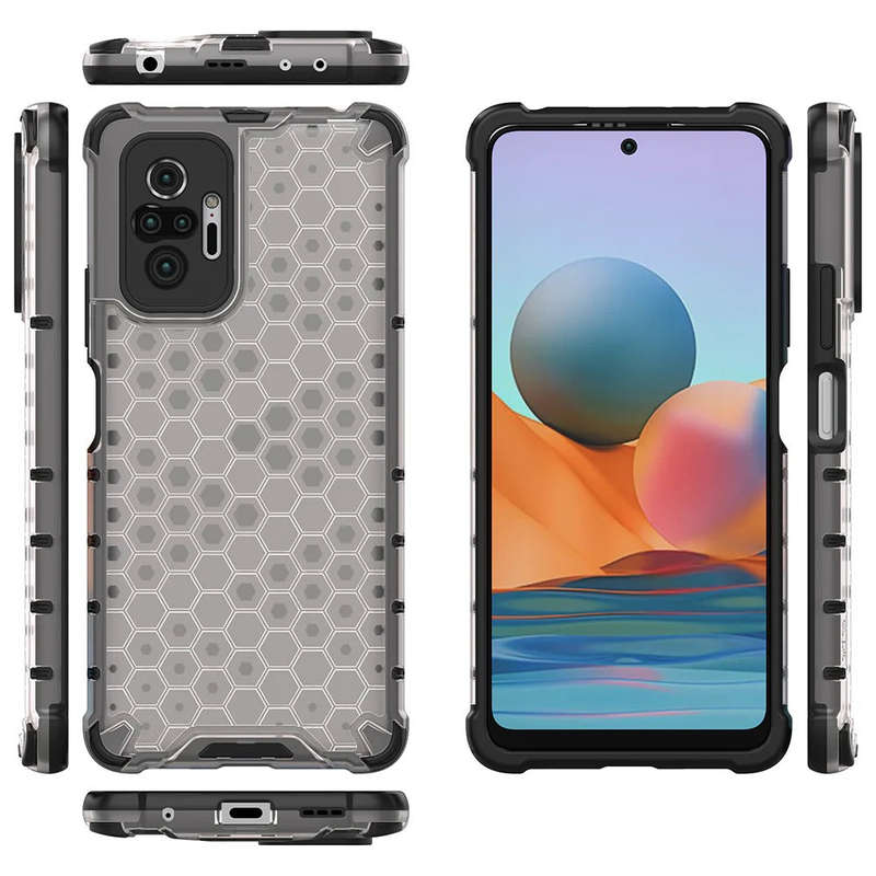 Redmi Note 10 Pro Honeycomb Case Shockproof Cover