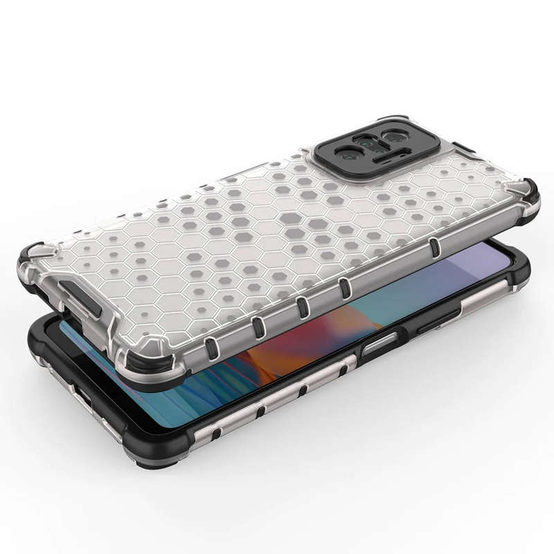 Redmi Note 10 Pro Honeycomb Case Shockproof Cover