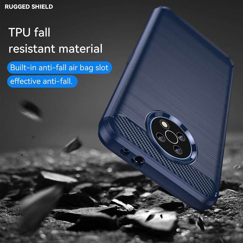 CellTime Shockproof Carbon Fiber Design Cover for Nokia G50