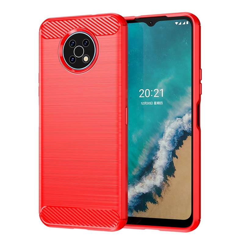 CellTime Shockproof Carbon Fiber Design Cover for Nokia G50
