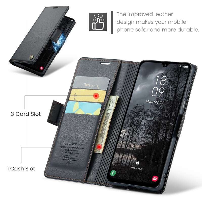 Retro Flip Leather Wallet Cover for Samsung Galaxy A26 5G