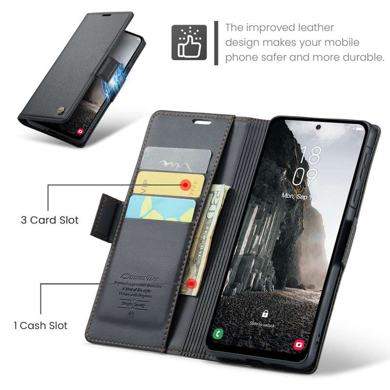 Retro Flip Leather Wallet Cover for Samsung Galaxy A36