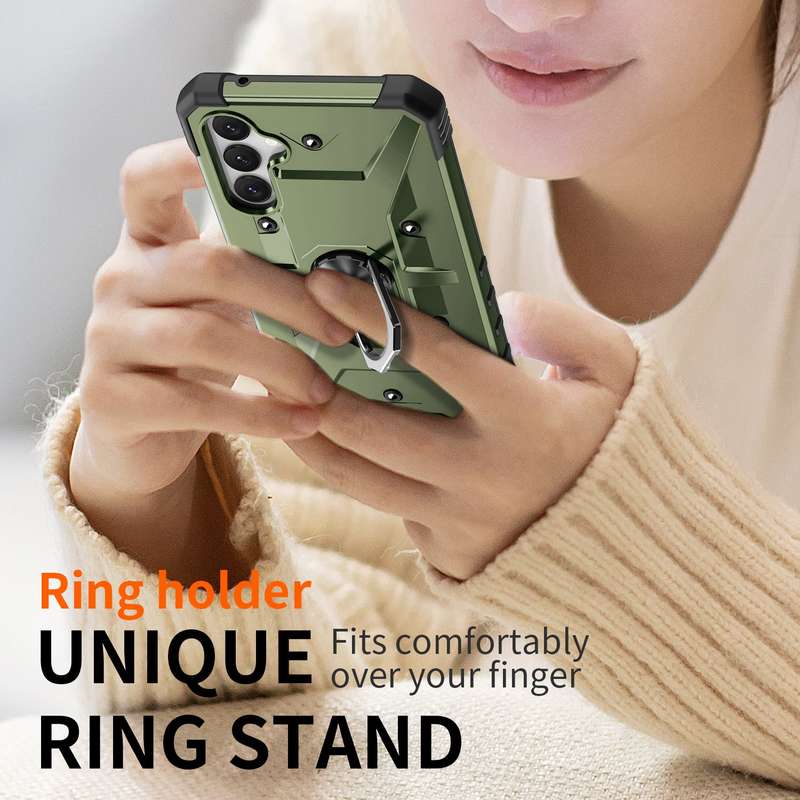 Galaxy A34 Wenjia Armor Kickstand Cover