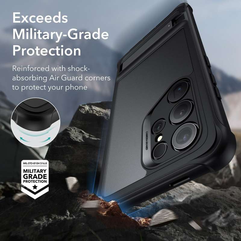 ESR Armor Kickstand Case For Galaxy S24 Ultra Shockproof Cover