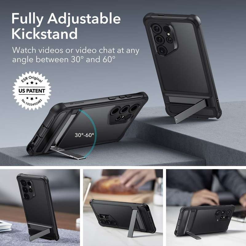 ESR Armor Kickstand Case For Galaxy S24 Ultra Shockproof Cover
