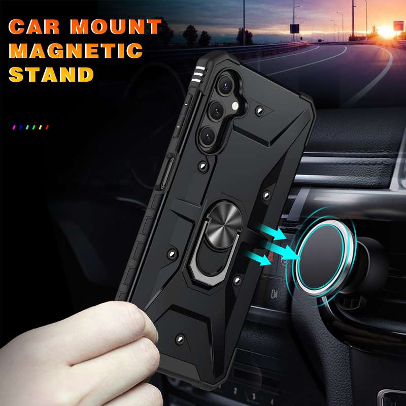 Galaxy A14 Wenjia Armor Kickstand Cover