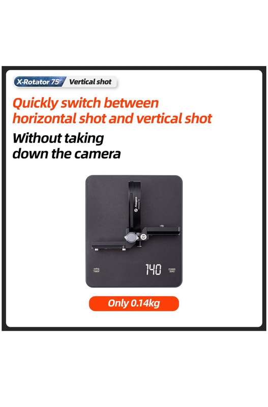 Fotopro Camera Collar Rotator Attachment for Tripod Stand - X-Rotator 75