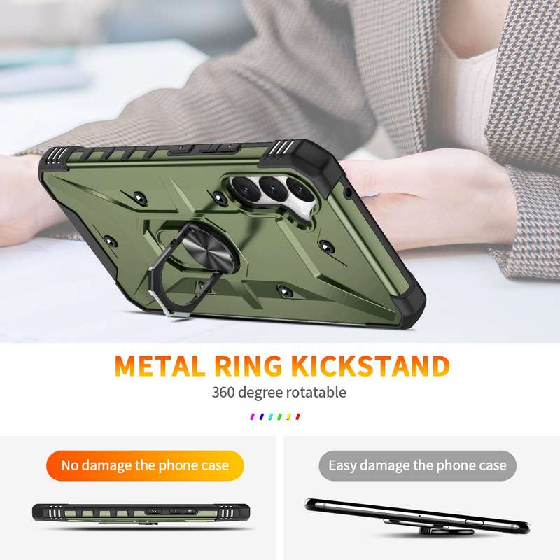 Galaxy A34 Wenjia Armor Kickstand Cover