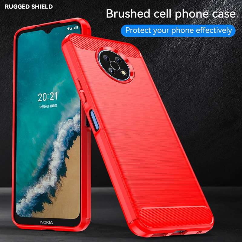 CellTime Shockproof Carbon Fiber Design Cover for Nokia G50