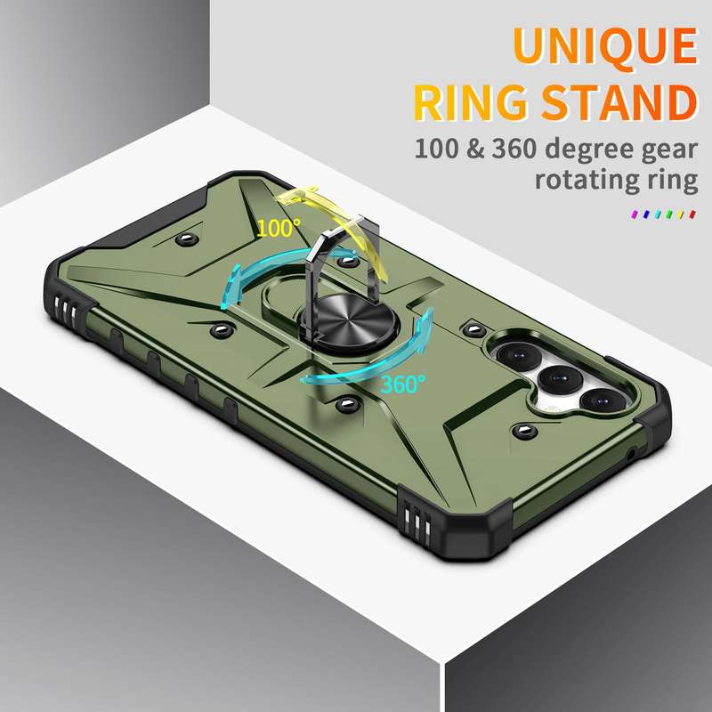 Galaxy A34 Wenjia Armor Kickstand Cover