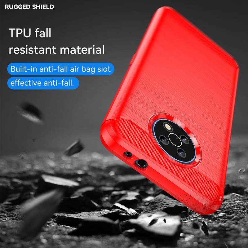 CellTime Shockproof Carbon Fiber Design Cover for Nokia G50