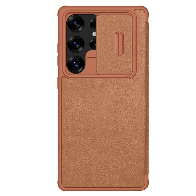 Nillkin Samsung Galaxy S25 Ultra Qin Pro Leather Cover Shockproof Case