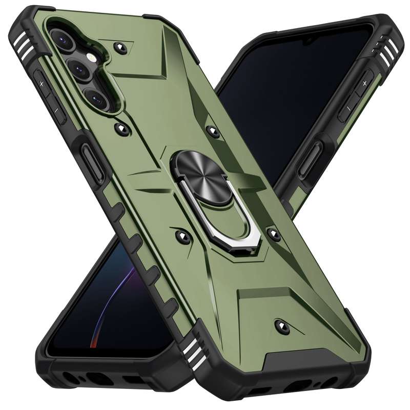 Galaxy A14 Wenjia Armor Kickstand Cover