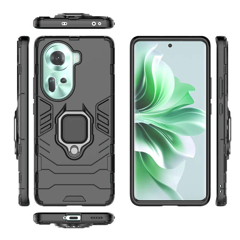Oppo Reno11 5G Black Panther Case Shockproof Cover