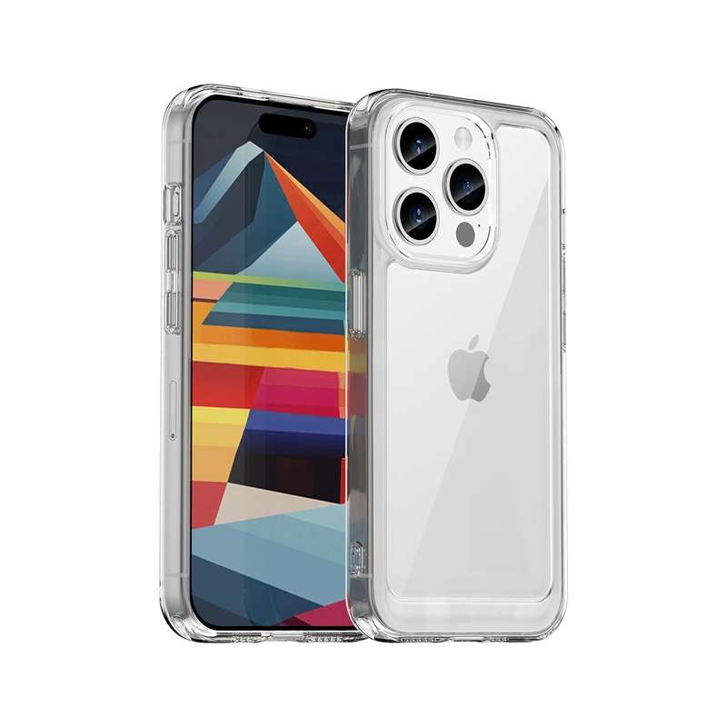 Candy Clear Cover for iPhone 15 Pro Shockproof Case
