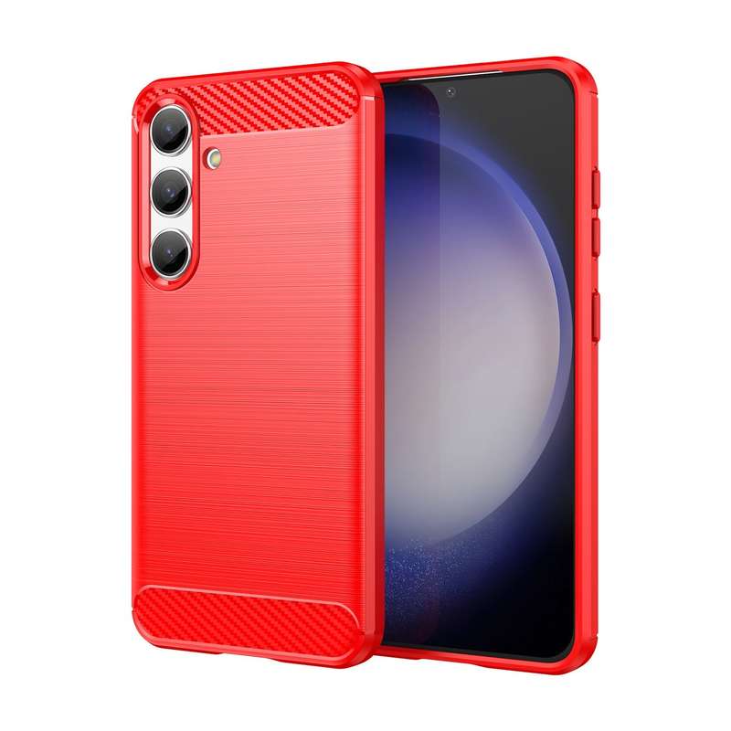 Carbon Fiber Design Case for Samsung Galaxy S24 Plus Case Shockproof Cover