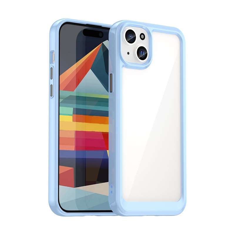 Candy Clear Cover for iPhone 15 Plus Shockproof Case