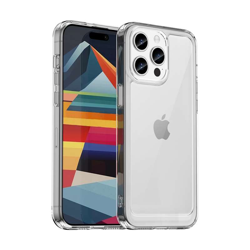 Candy Clear Cover for iPhone 15 Pro Max Shockproof Case
