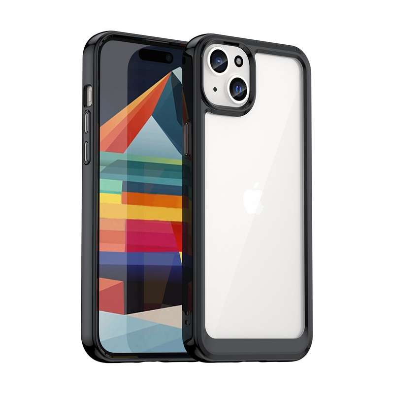 Candy Clear Cover for iPhone 15 Plus Shockproof Case