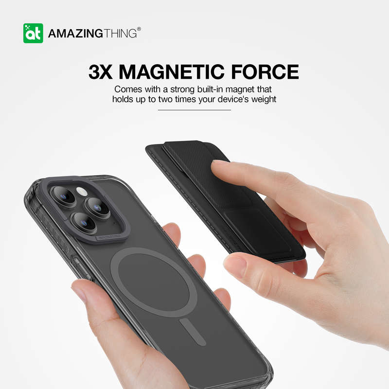 AMAZINGTHING Titan Pro Mag Case Wallet Set for iPhone 15 Pro/15 Pro Max