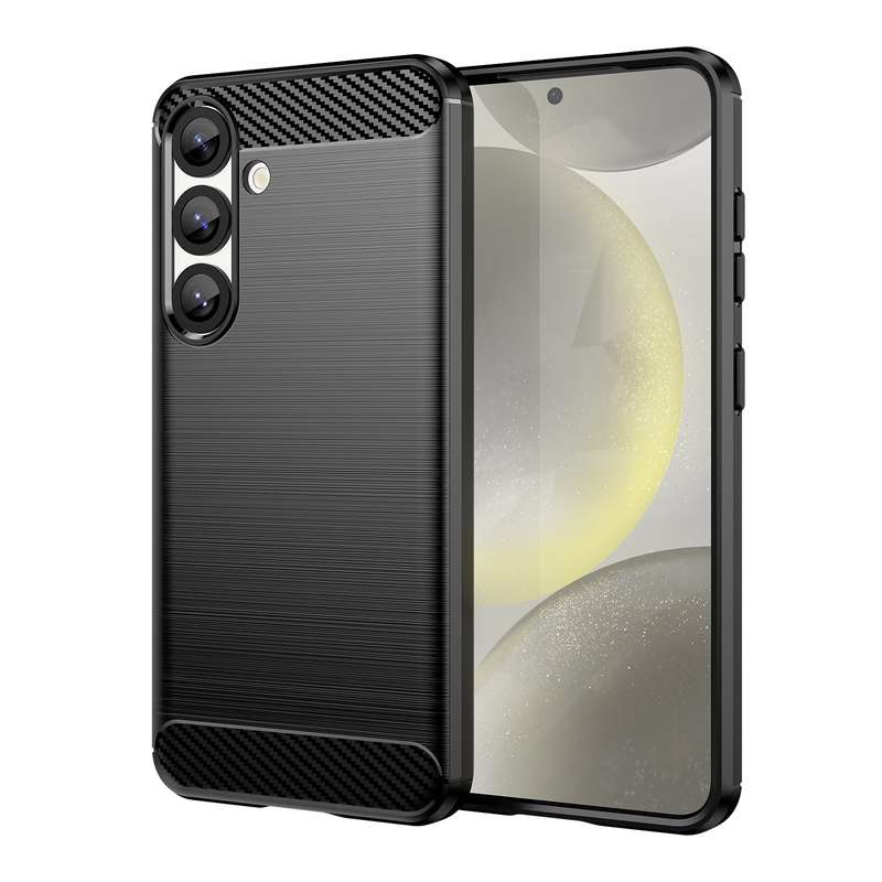 Carbon Fiber Design Case for Galaxy S25/S25 Plus/S25 Ultra Cover