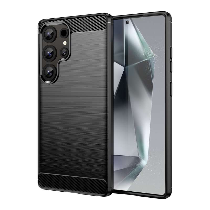 Carbon Fiber Design Case for Galaxy S25/S25 Plus/S25 Ultra Cover
