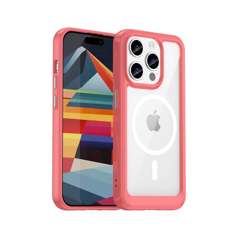 Candy Edition Magsafe Cover for iPhone 15 Series Shockproof Case