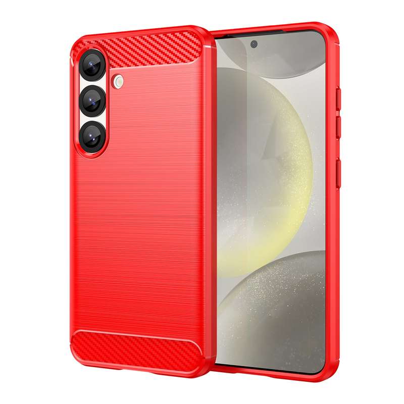 Carbon Fiber Design Case for Galaxy S25/S25 Plus/S25 Ultra Cover