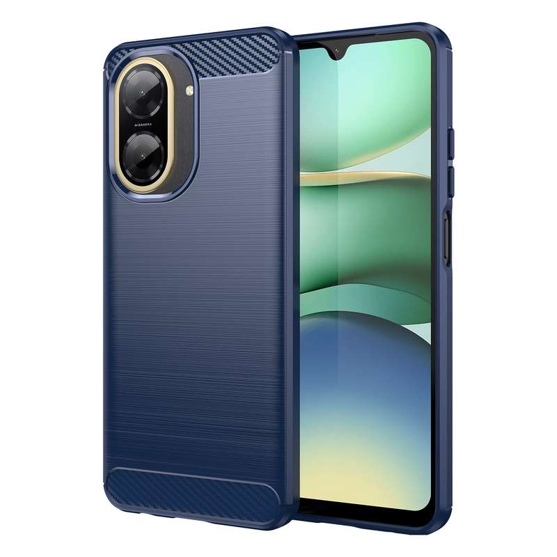 CellTime Case Compatible with Redmi A5 Carbon Fiber Design Shockproof Cover