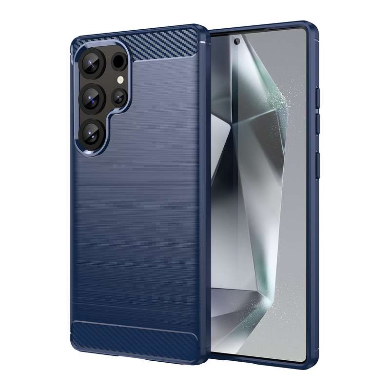 Carbon Fiber Design Case for Galaxy S25/S25 Plus/S25 Ultra Cover