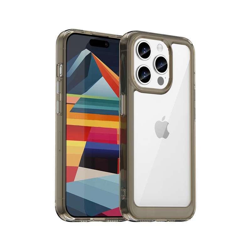 Candy Clear Cover for iPhone 15 Pro Shockproof Case