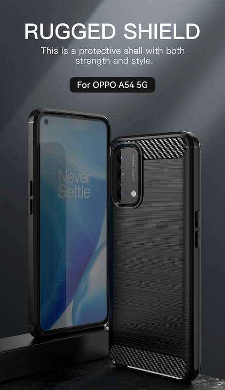 Oppo A54 Carbon Fiber Design Cover
