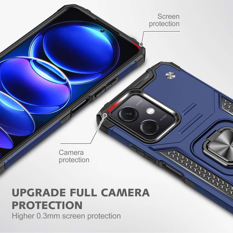 CellTime Shockproof Kemeng Armor Kickstand Cover For Redmi Note 12