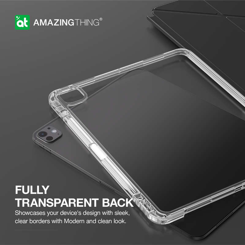 AMAZINGTHING Minimal Plus Folio Case Compatible with iPad Pro 11" (M4) 2024 Cover