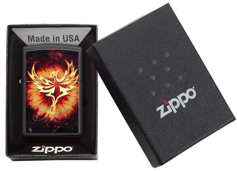 Zippo Lighter Phoenix Design