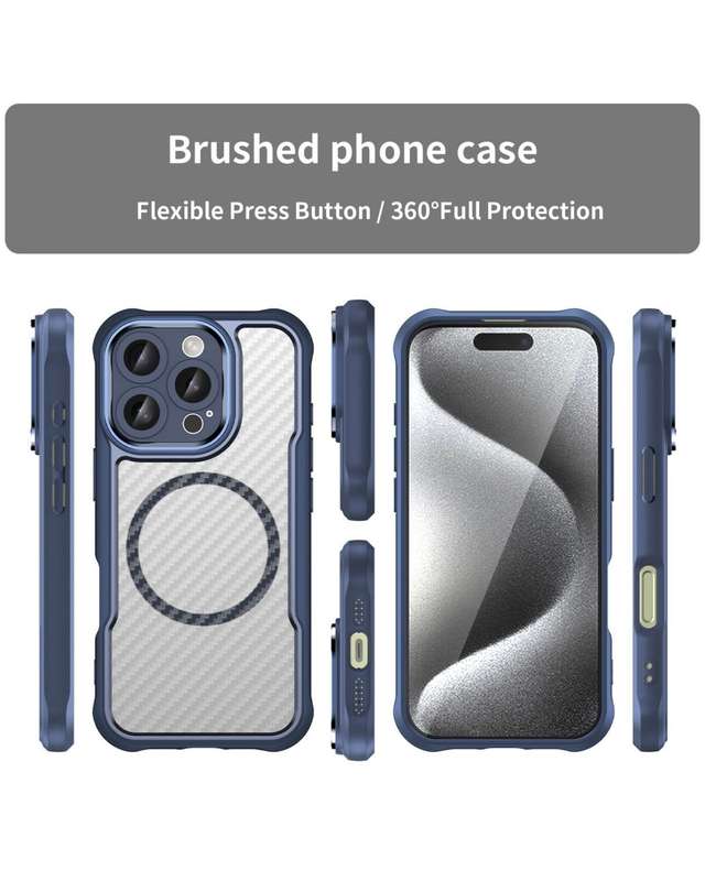 CarboArmor MagSafe Cover For iPhone 16 /16 Plus /16 Pro /16 Pro Max