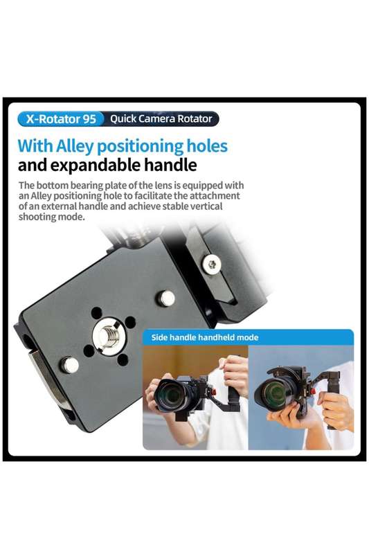 Fotopro Camera Collar Rotator Attachment for Tripod Stand - X-Rotator 95
