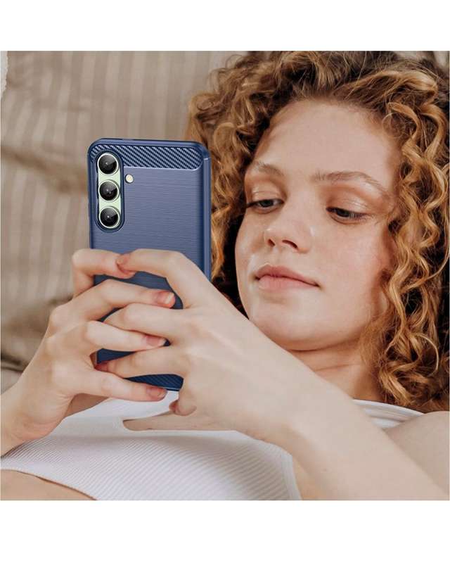 CellTime Carbon Fiber Design Case for Galaxy S24 FE Shockproof Cover