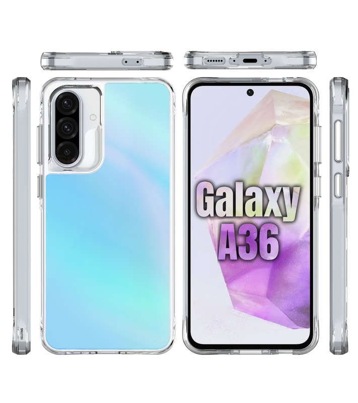 CellTime Pure Rainbow Cover for Samsung Galaxy A36 Shockproof Case