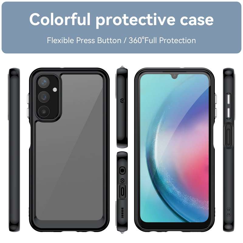 Shockproof Candy Clear Cover for Samsung Galaxy A25 5G