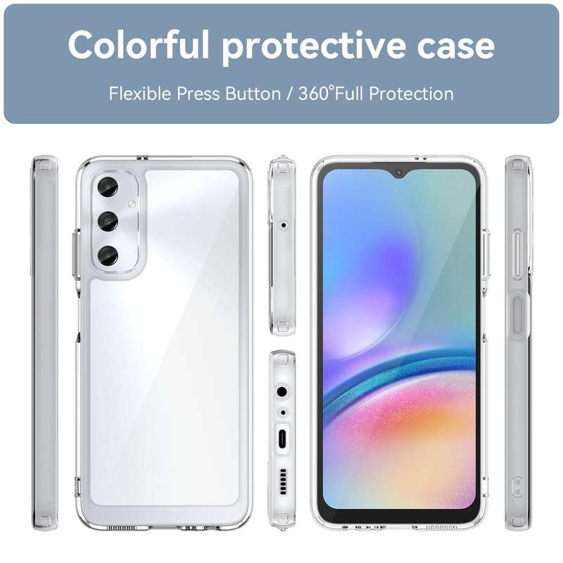 Candy Clear Case for Samsung Galaxy A05S Shockproof Cover